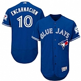 Toronto Blue Jays #10 Edwin Encarnacion Blue 2016 Flexbase Collection Baseball Jersey DingZhi,baseball caps,new era cap wholesale,wholesale hats